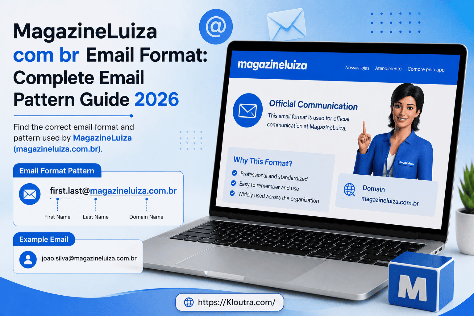 MagazineLuiza com br Email Format: Complete Pattern Guide 2026