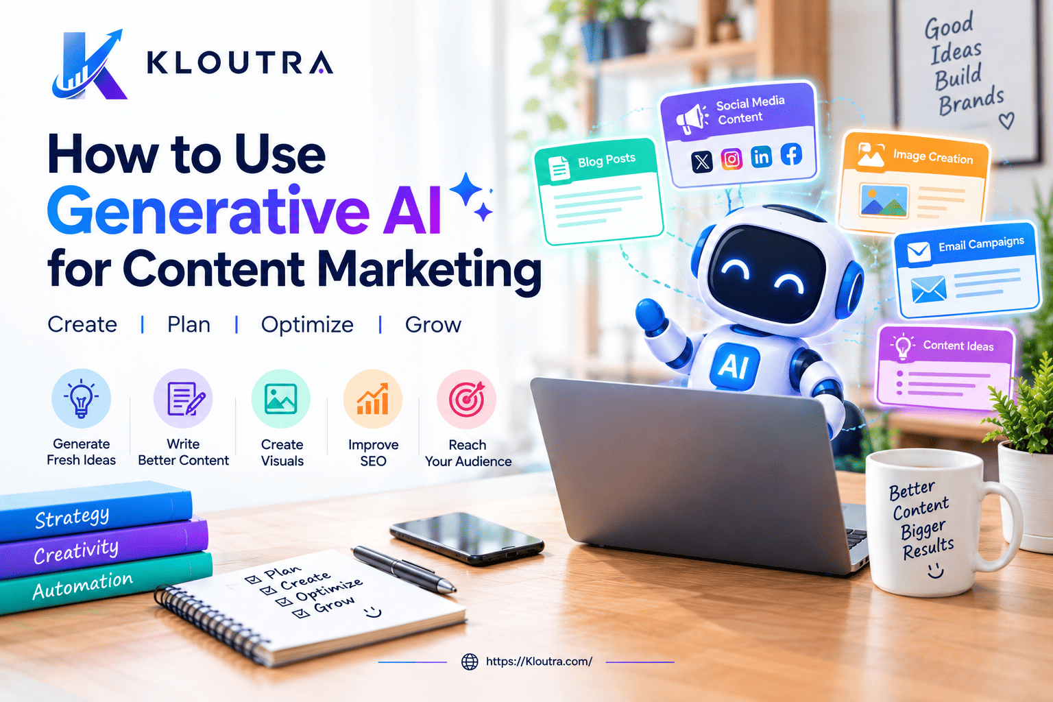 How to Use Generative AI for Content Marketing Workflow