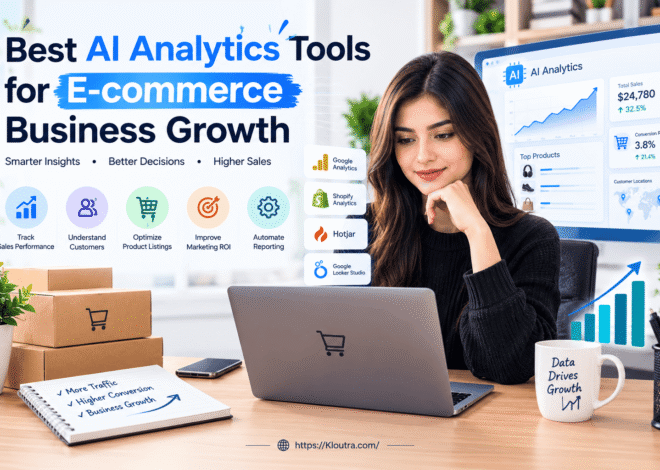 Best AI Analytics Tools for E-commerce Business Growth