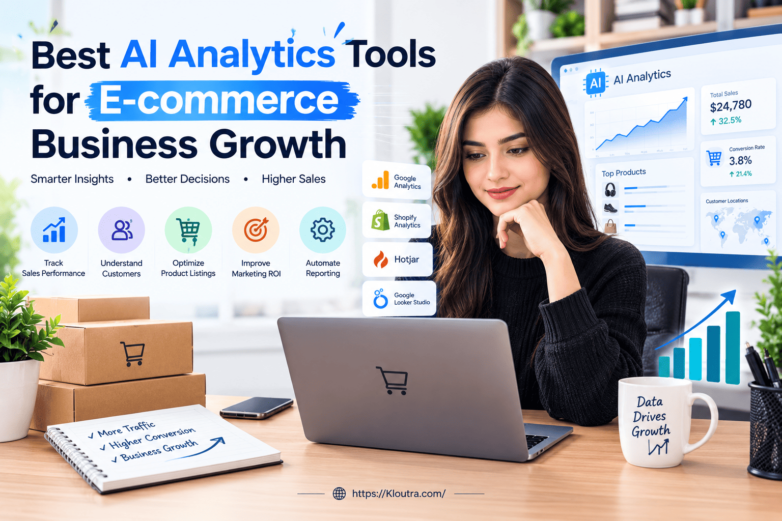 Best AI Analytics Tools for E-commerce Business Growth