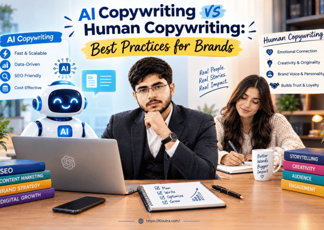 AI Copywriting vs Human Copywriting: Best Practices for Brands