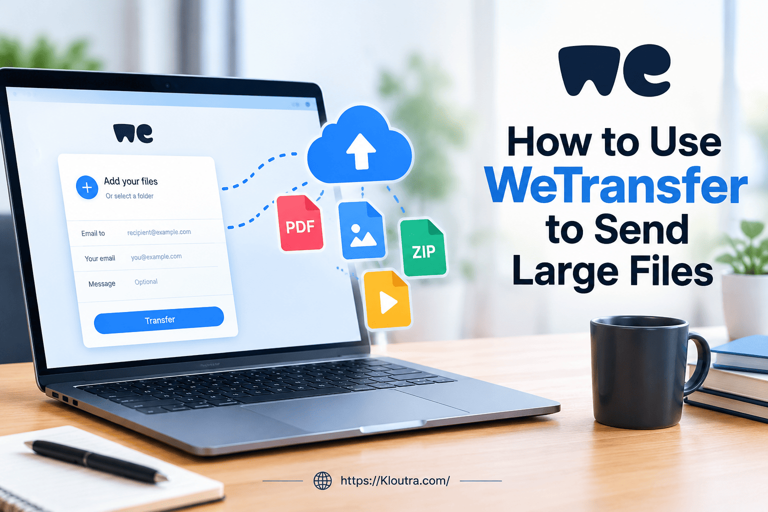 How to Use WeTransfer to Send Large Files