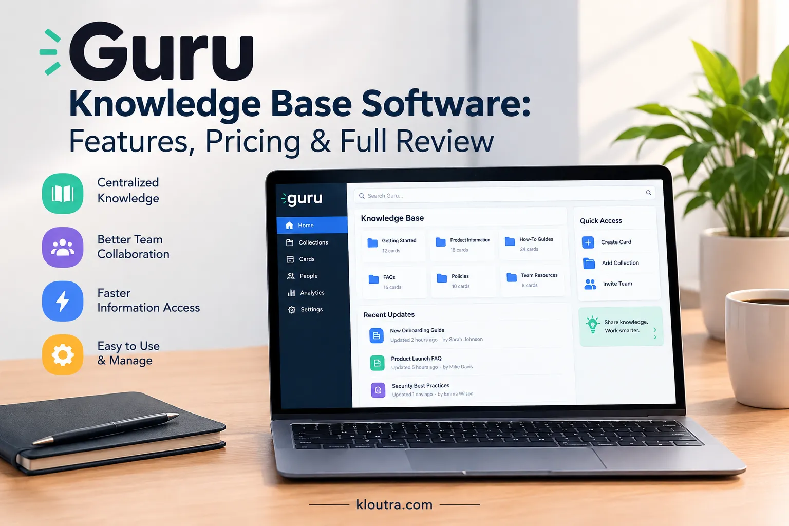 Guru Knowledge Base Software: Features, Pricing & Full Review