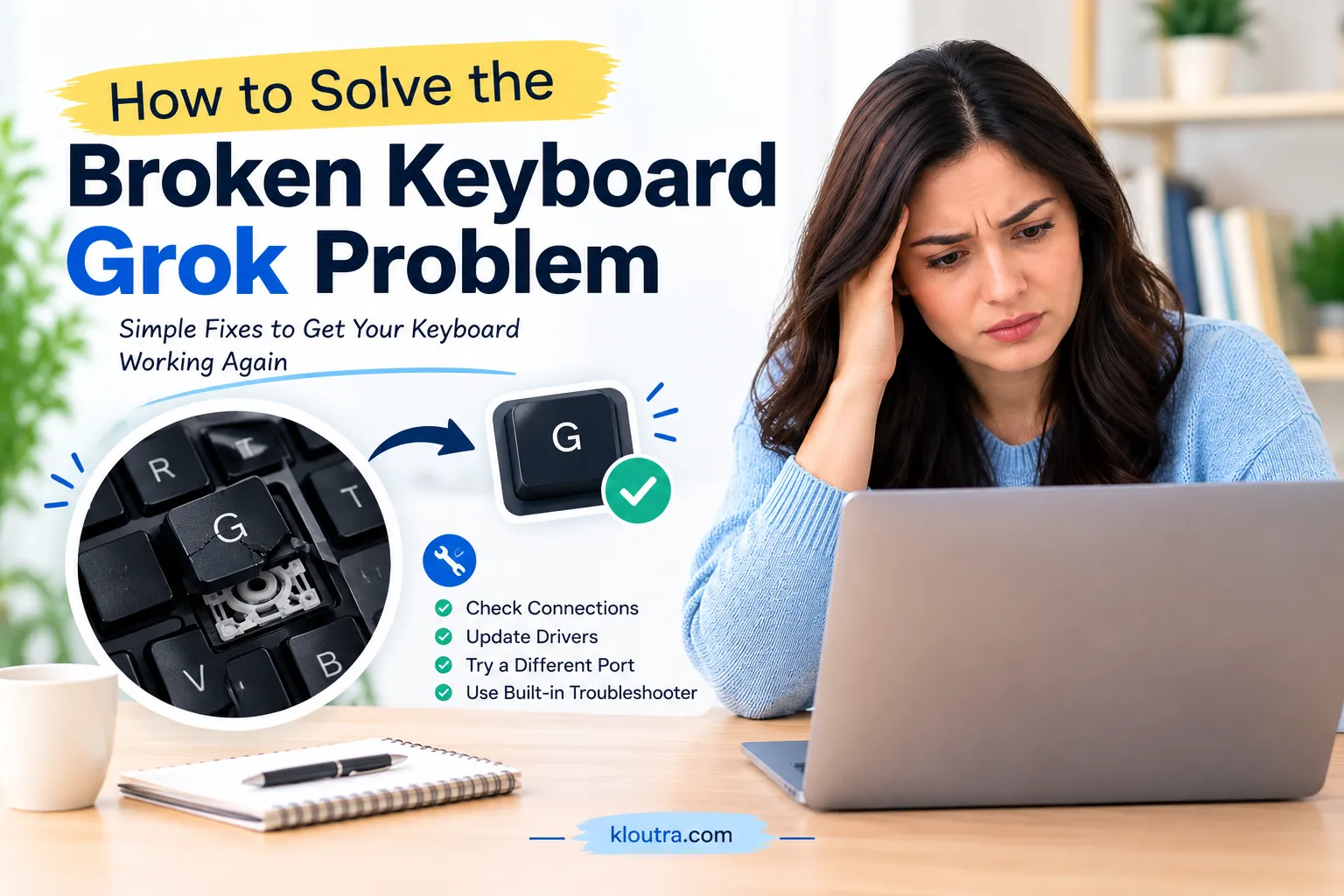 How to Solve the Broken Keyboard Grok Problem