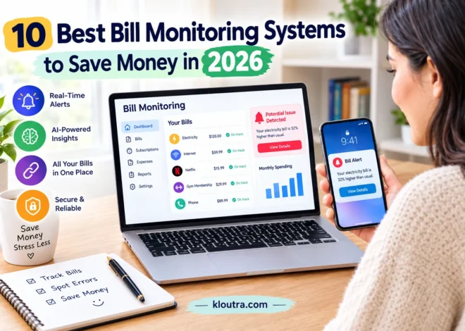 10 Best Bill Monitoring Systems to Save Money in 2026