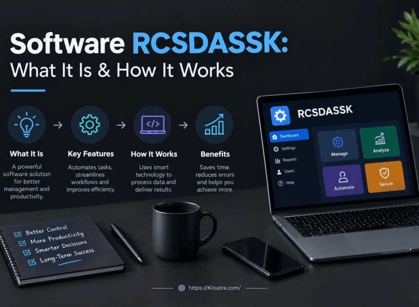 Software RCSDASSK: What It Is and How It Works