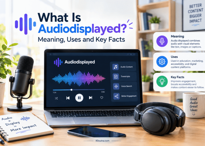What Is Audiodisplayed? Meaning, Uses and Key Facts