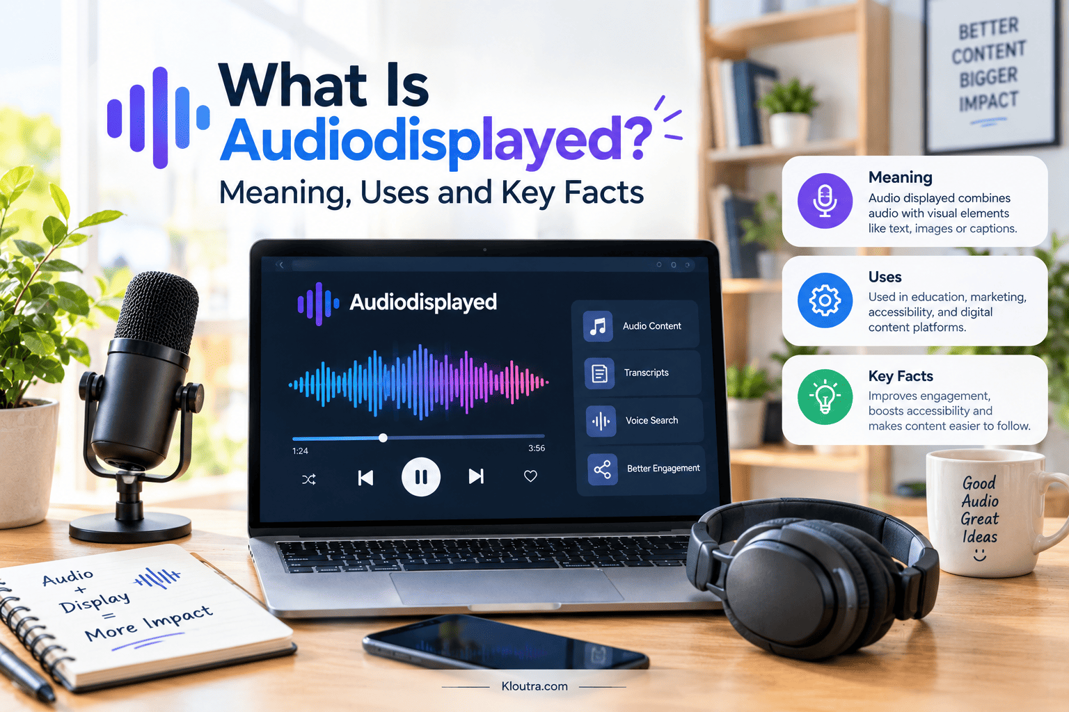 What Is Audiodisplayed? Meaning, Uses and Key Facts
