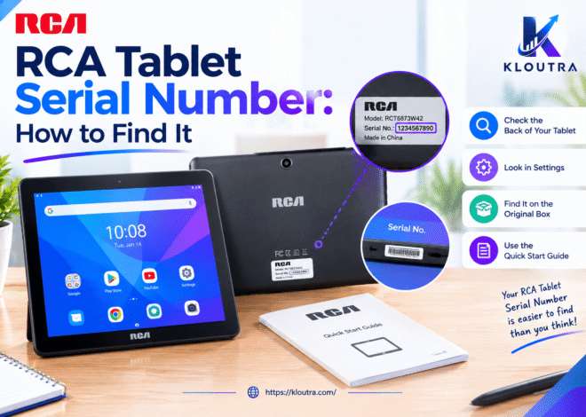 RCA Tablet Serial Number: How to Find It