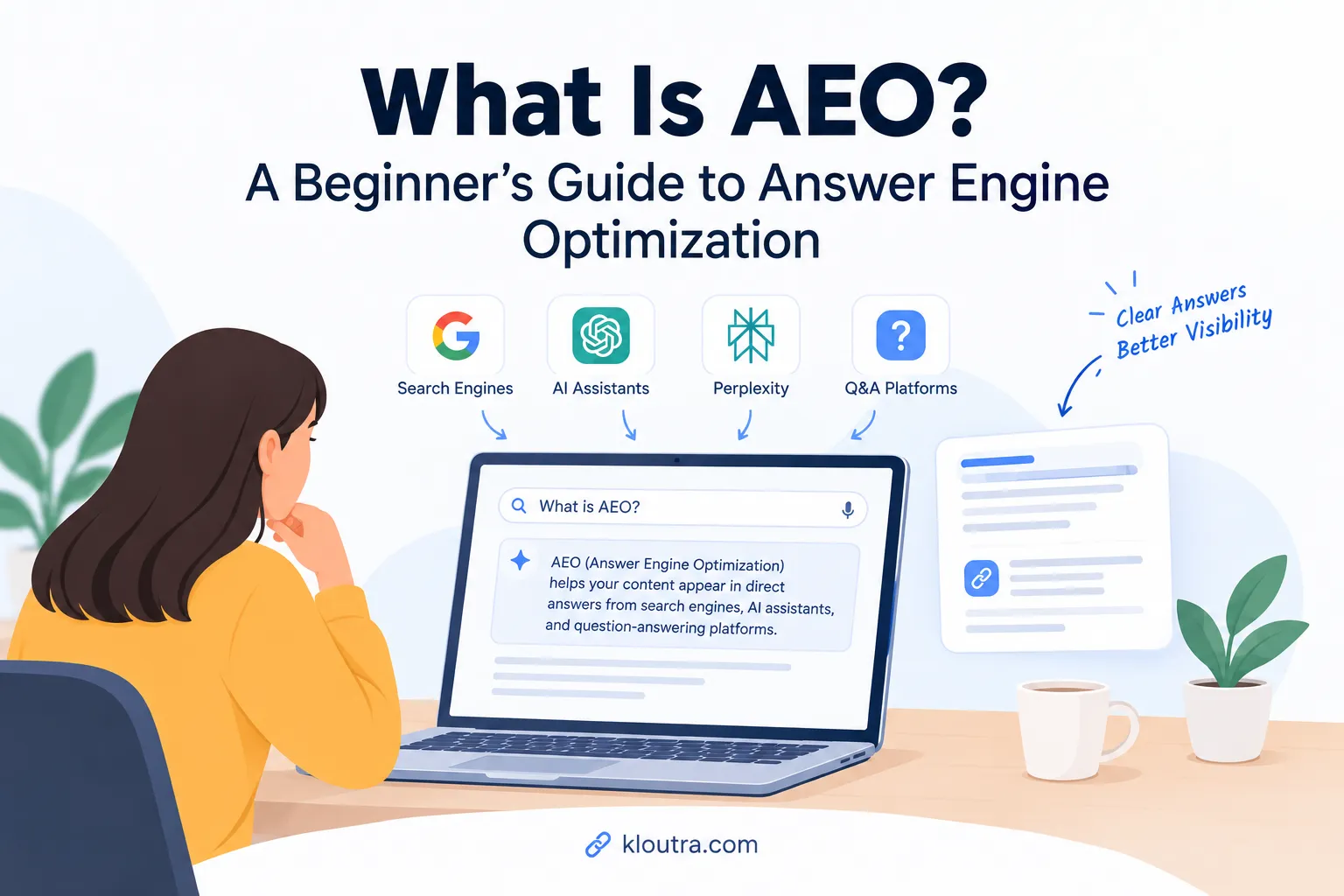 What Is AEO? A Beginner’s Guide to Answer Engine Optimization